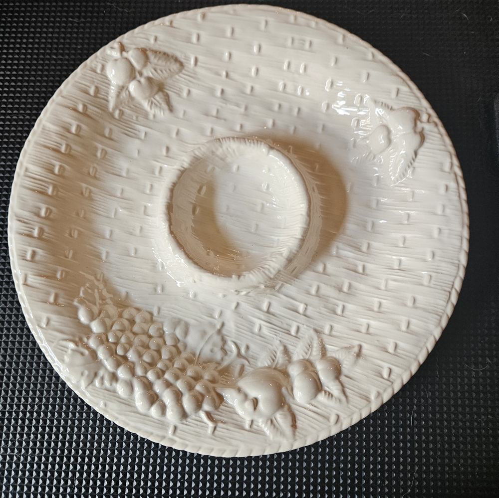Vintage Loucarie platter